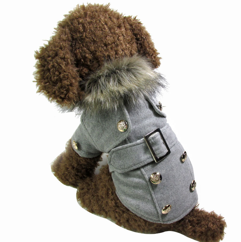 Dog clothes  warm cotton pet clothing - Pooch2Spoil