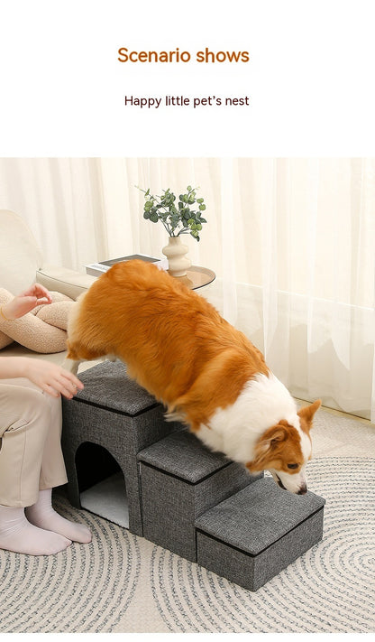 Foldable Dog Ladder Steps