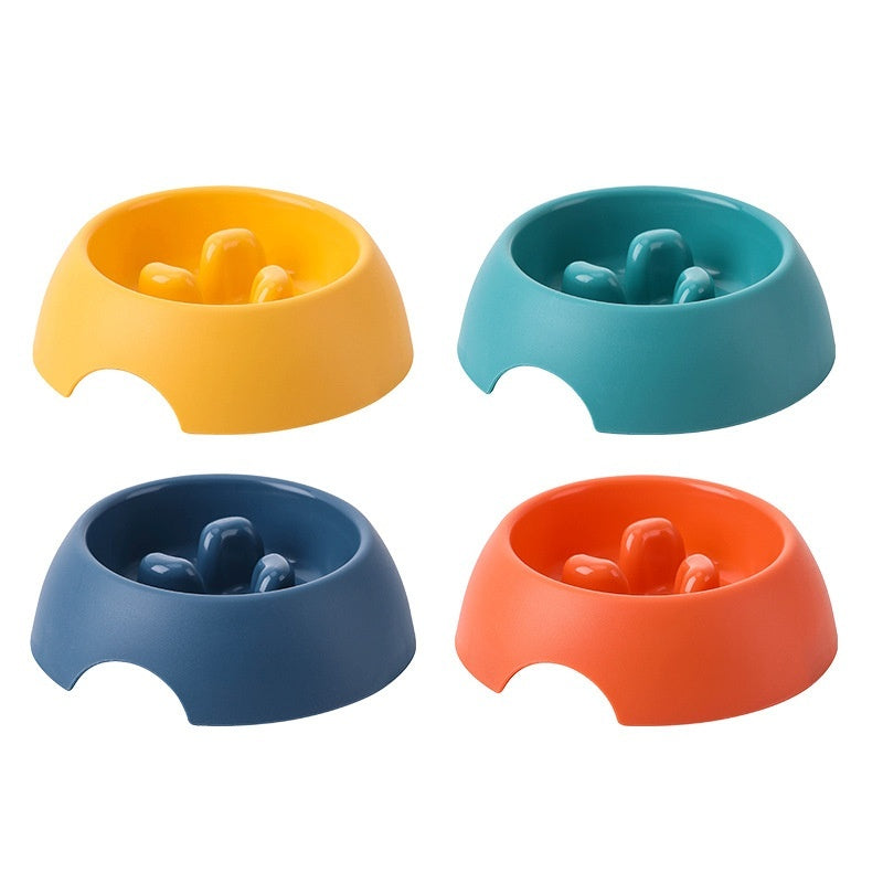 Dog Slow Food Bowl Feeder Colour