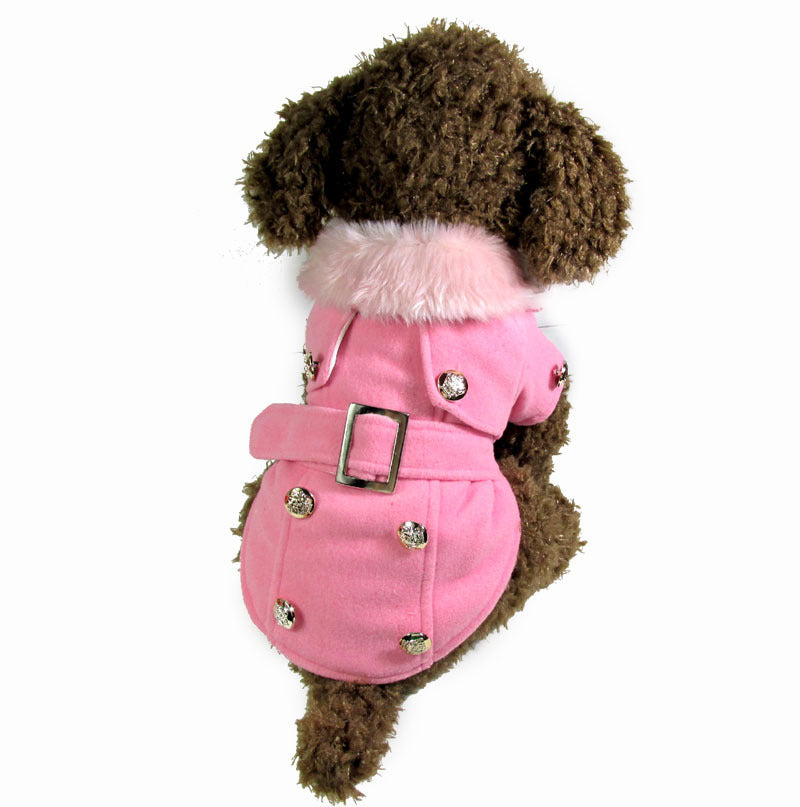 Dog clothes  warm cotton pet clothing - Pooch2Spoil