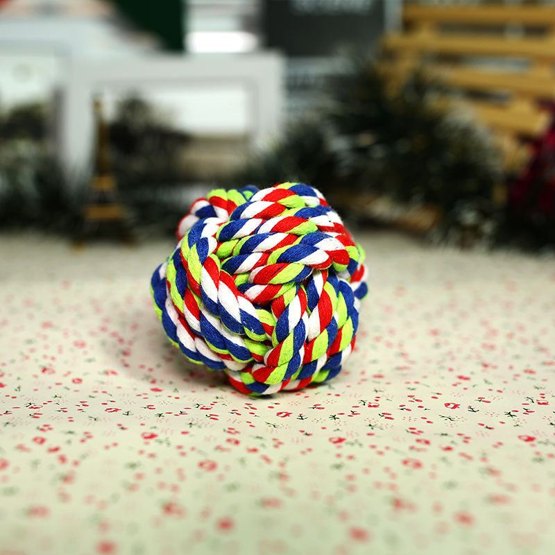 Cotton Rope Ball Dog Toy 