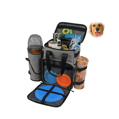 Dog food travel bag