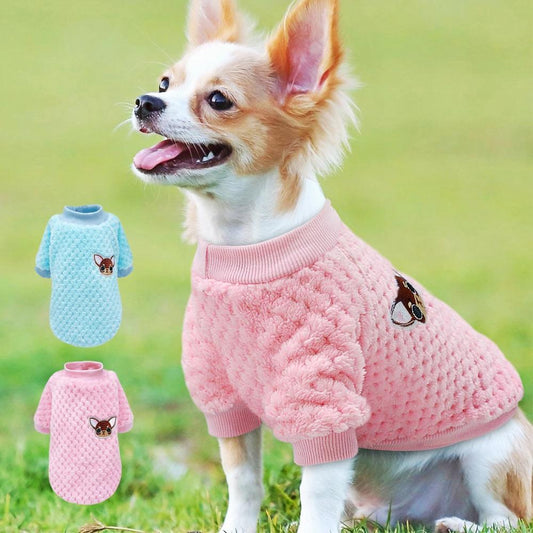 Warm Winter Soft Dog Jacket, Puppy Kitten Clothing For Small Medium Dogs