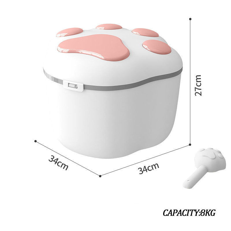 Claw Dog Food Storage Container