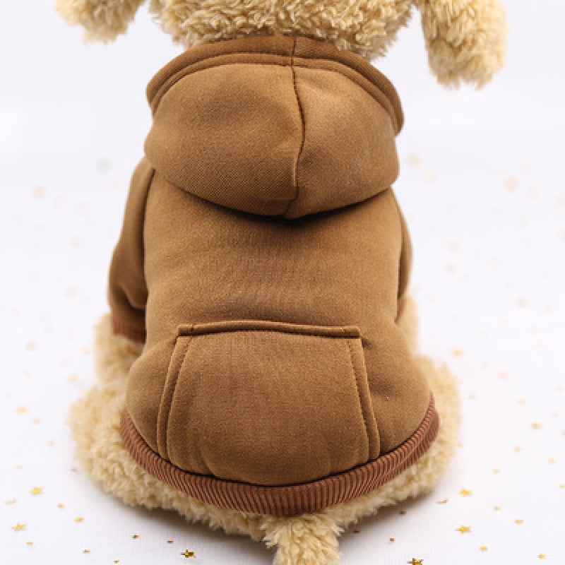 Winter teacup dog costume