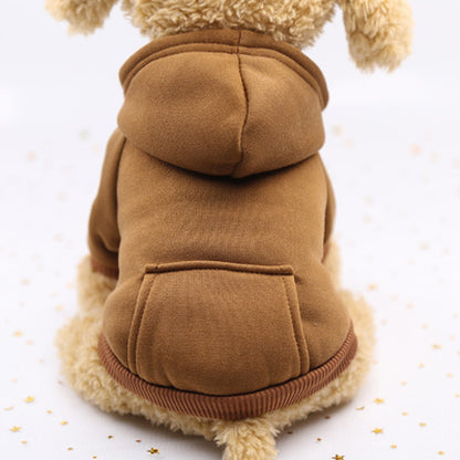 Winter teacup dog costume