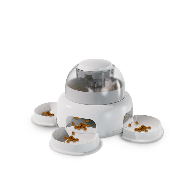 Dog Press Leakage Food Feeder Automatic Pet Feeder Dispenser