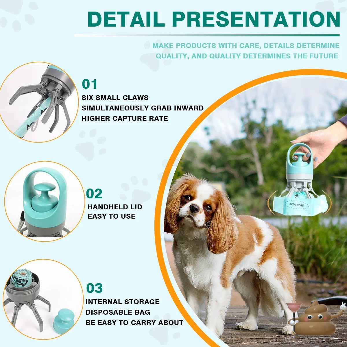 Portable Dog Pooper Scooper
