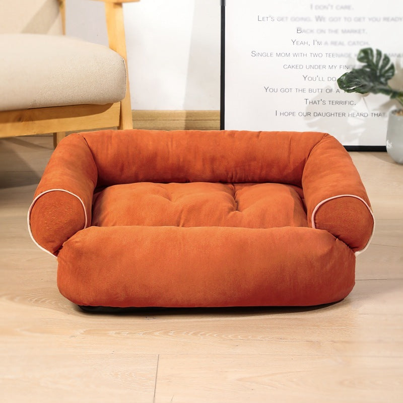 Dog Bed Sleeping Sofa Pet Winter Warm House