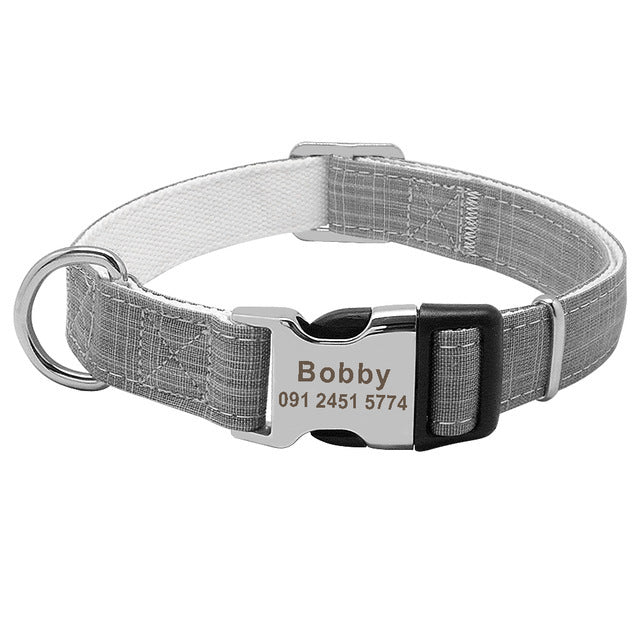 Dog Tag Custom Dog Collar - Pooch2Spoil
