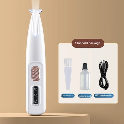 Waterproof Dog Paw Trimmer With LED Light