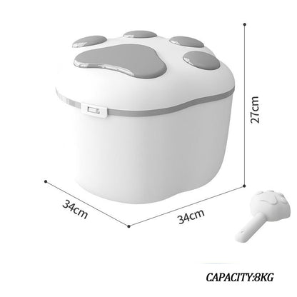 Claw Dog Food Storage Container