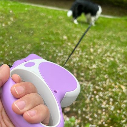 Retractable Dog Leash With Light Dog Rope Leash