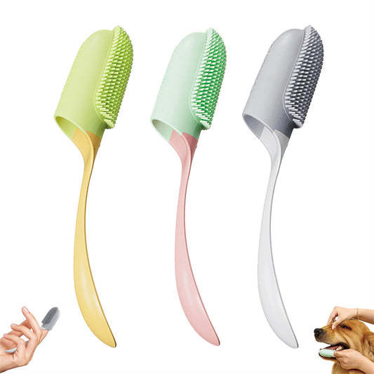 Silicone Finger Wrap Dog Toothbrush