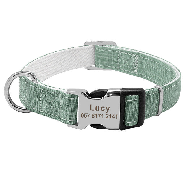 Dog Tag Custom Dog Collar - Pooch2Spoil