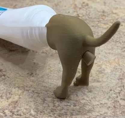 Dog Butt Toothpaste Cap Funny Gift