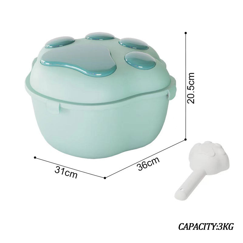 Claw Dog Food Storage Container