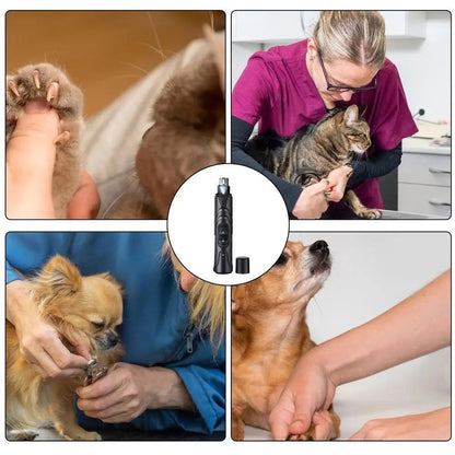 Painless 2-Speed Rechargeable Dog Nail Grinder