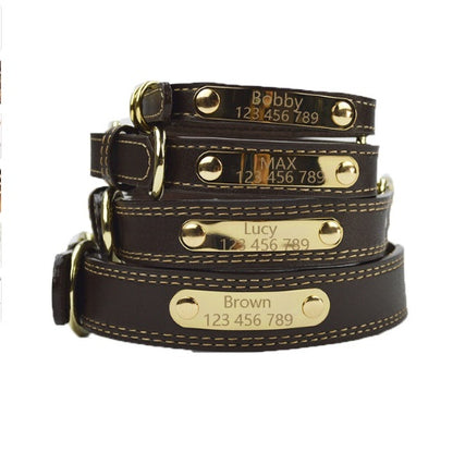 Pet lettering dog collar medium large dog neck collar