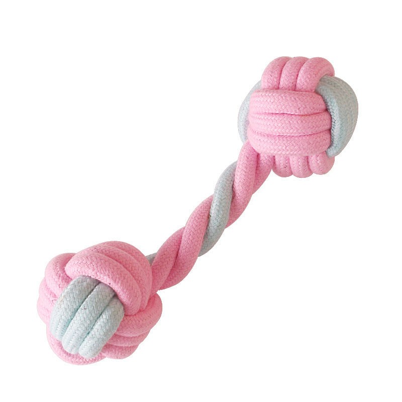 Cotton Rope Dog Chew Toy, Small Dog Toy Teeth Clean