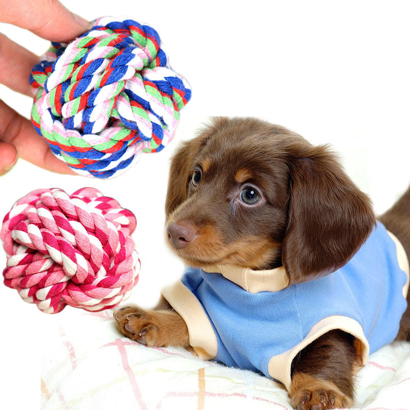 Pet Toy Cotton Rope Ball