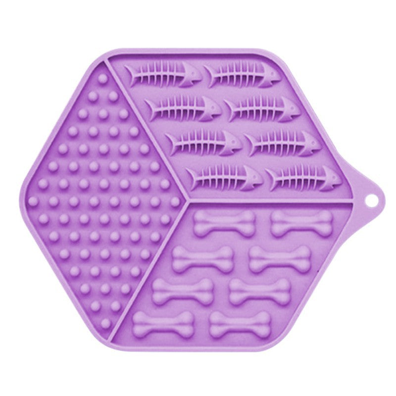 Dog feeding lick pad