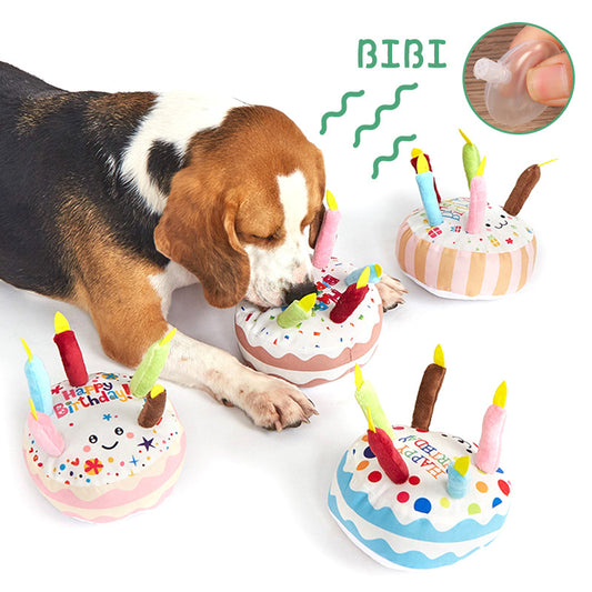 Dog Simulated Cake Toy Pet Simulation Snacks Toy