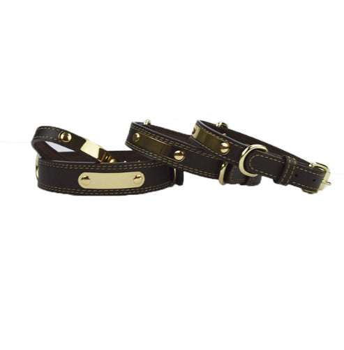 Pet lettering dog collar medium large dog neck collar - Pooch2Spoil