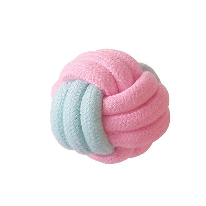 Cotton Rope Dog Chew Toy, Small Dog Toy Teeth Clean