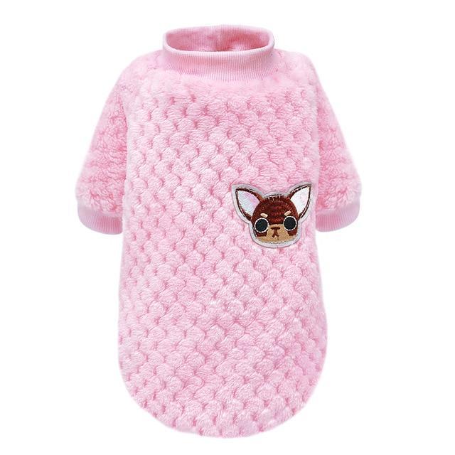 Warm Winter Soft Dog Jacket, Puppy Kitten Clothing For Small Medium Dogs - Pooch2Spoil