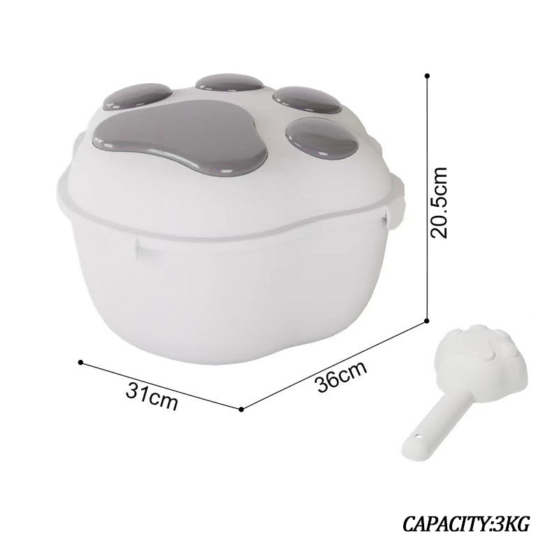 Claw Dog Food Storage Container