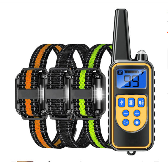 Remote Control Dog Training Device Dog Collar - Pooch2Spoil