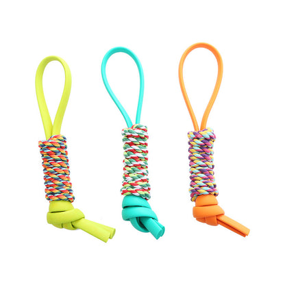 Dog TPR Chewing Toy, Resistant To Bite Molar Teeth Cleaning Toy