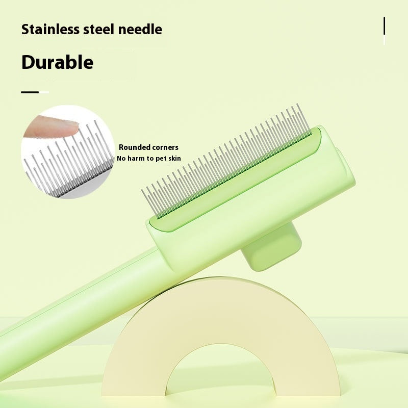 Dog Comb One-click Hair Removal