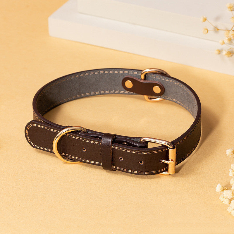 PU Leather Collar Dog Collar - Pooch2Spoil