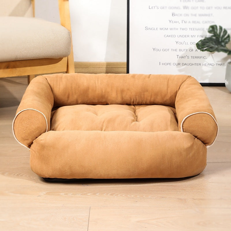 Dog Bed Sleeping Sofa Pet Winter Warm House - Pooch2Spoil