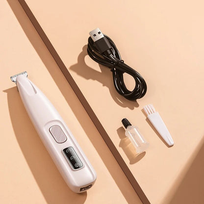 Waterproof Dog Paw Trimmer With LED Light