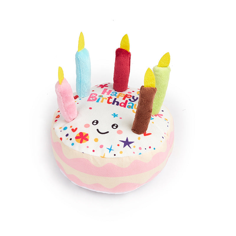 Dog Simulated Cake Toy Pet Simulation Snacks Toy
