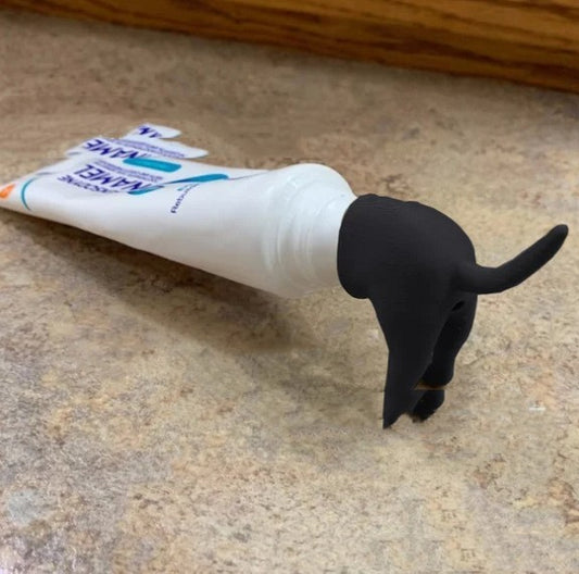 Dog Butt Toothpaste Cap Funny Gift