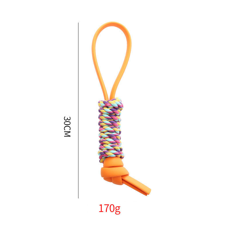 Dog TPR Chewing Toy, Resistant To Bite Molar Teeth Cleaning Toy - Pooch2Spoil