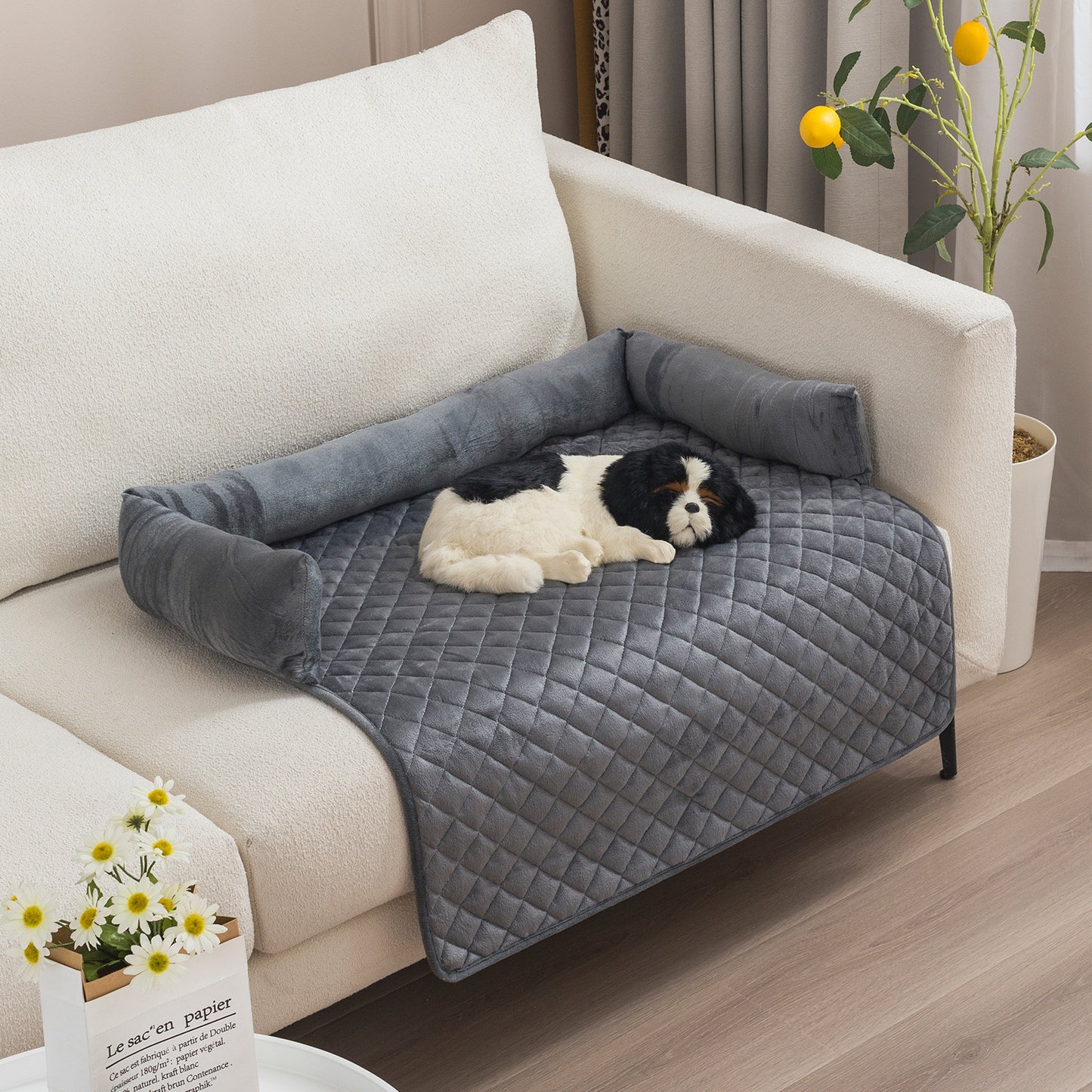 Dog Sofa Bed For Large Dogs Cushion Warm Beds Mat Furniture Protector Dog Sofa