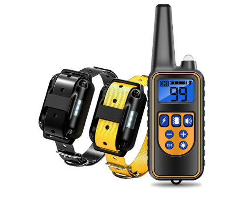 Remote Control Dog Training Device Dog Collar - Pooch2Spoil
