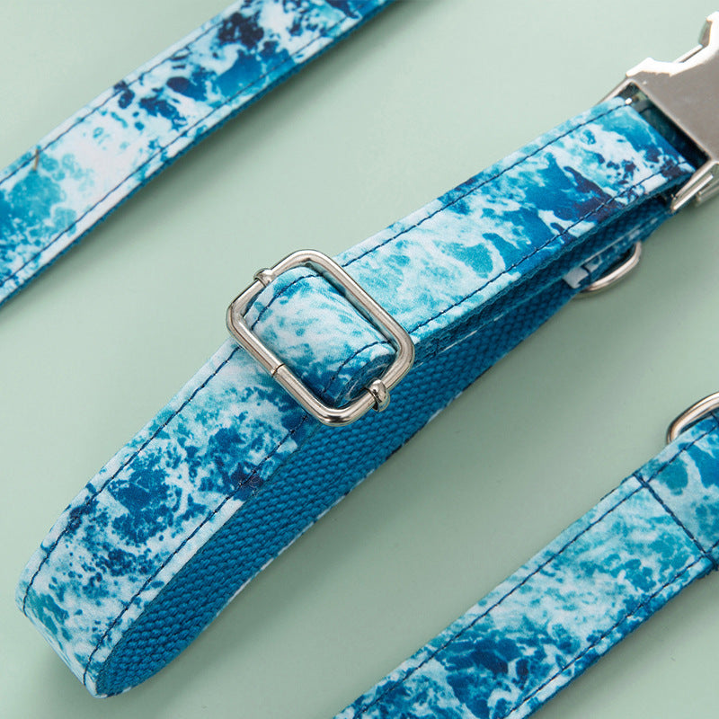 Fashionable And Simple Marine Pet Dog Collar