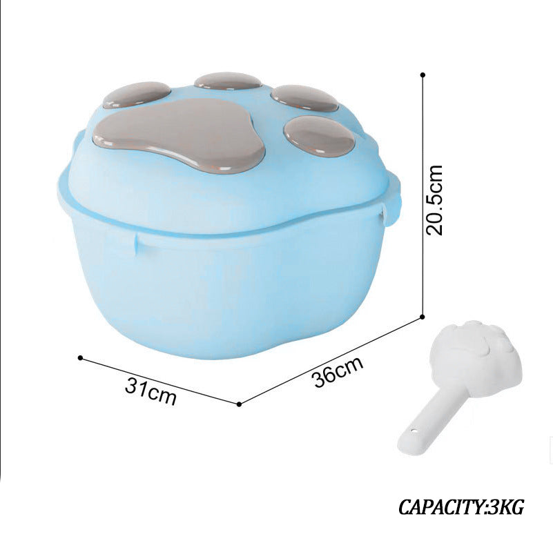 Claw Dog Food Storage Container