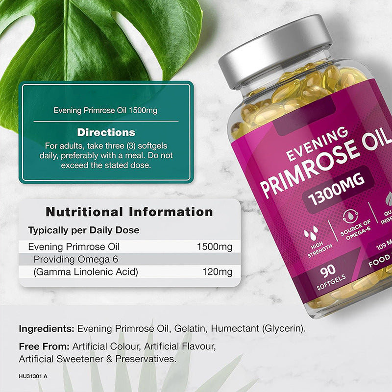 90 Evening Primrose Soft Capsules