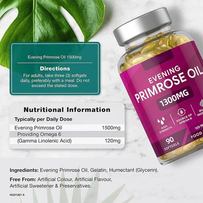 90 Evening Primrose Soft Capsules