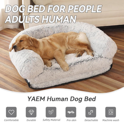 Human Pet Sofa Removable And Washable Detachable Doghouse Dog Bed