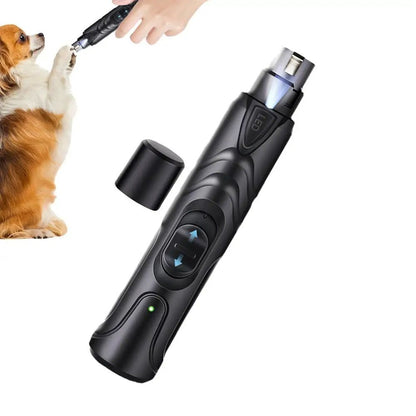 Painless 2-Speed Rechargeable Dog Nail Grinder