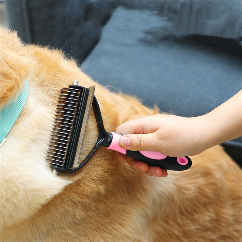 Dog Dual-Purpose Combs For Removing Knots